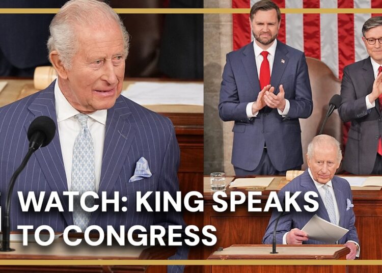 WATCH: King Addresses US Congress as Trump Hosts Historic Royal State Visit