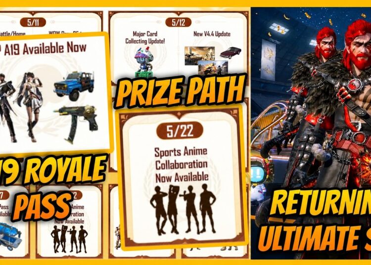 🔥A19 ROYAL PASS, PRIZE PATH, FREE REWARDS AND EVENTS COMING IN 4.4 UPDATE (INFINIX NOTE 60 PRO 5G)