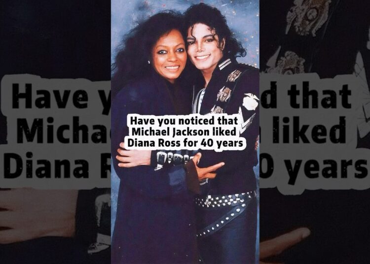Michael Jackson liked Diana Ross for 40 years #shorts #celebrity #michaeljackson #dianaross