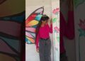 Watch till the end!💫#wallpainting #trendingshorts#viral #painting #artist #viralviralshorts #shorts