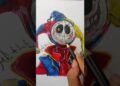 Drawing prototype from poppy playtime ❤️✍️ #art #artist #cartoon #drawing #paint #anime #shorts