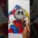 Drawing prototype from poppy playtime ❤️✍️ #art #artist #cartoon #drawing #paint #anime #shorts
