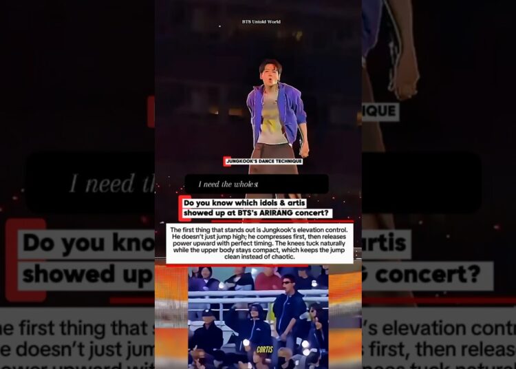 Part 5: Do you know which idols & Artists showed up at BTS ARIRANG concert? Jungkook dance skills