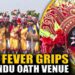 Kolkata: Folk artists add colors to Suvendu Adhikari’s historic oath taking as first BJP WB CM