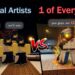 5 Martial Artists Vs Every Killer (Roblox Forsaken)