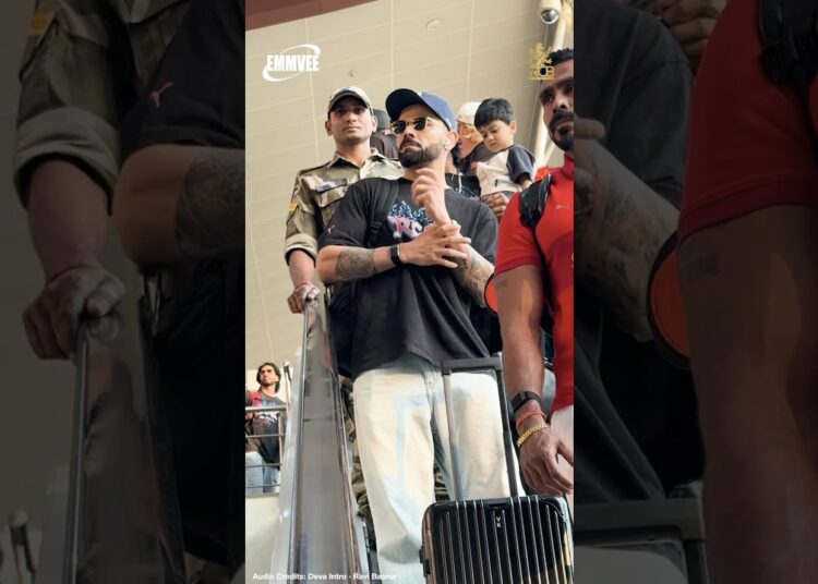 The Royal Challengers have Touched Down in Raipur. 🛬🤩 | IPL 2026 | RCB