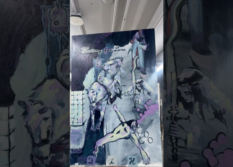 #love #muralproject #artist #oilpainting #art #nyc #darkacademia #art