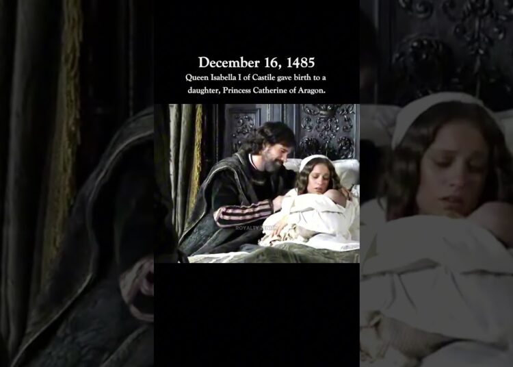 Catherine of Aragon had 5 failed pregnancies #history #viral #shorts #royal #royalty #tudor #queen