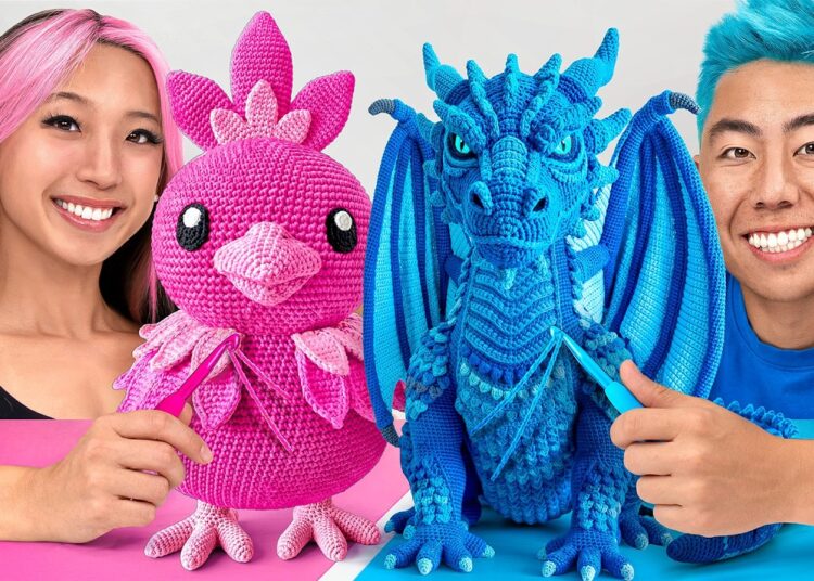 I Made Crochet Art In ONE COLOR!