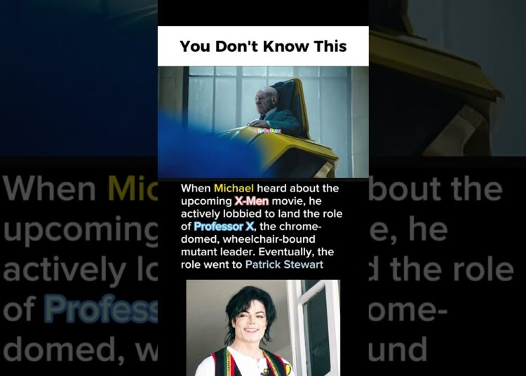 Michael almost got into X Men #michaeljackson #michael #hollywood #celebrity #usa #netflix #shorts