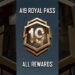 A19 Royal Pass All Rewards😍#pubgmobile #pubg