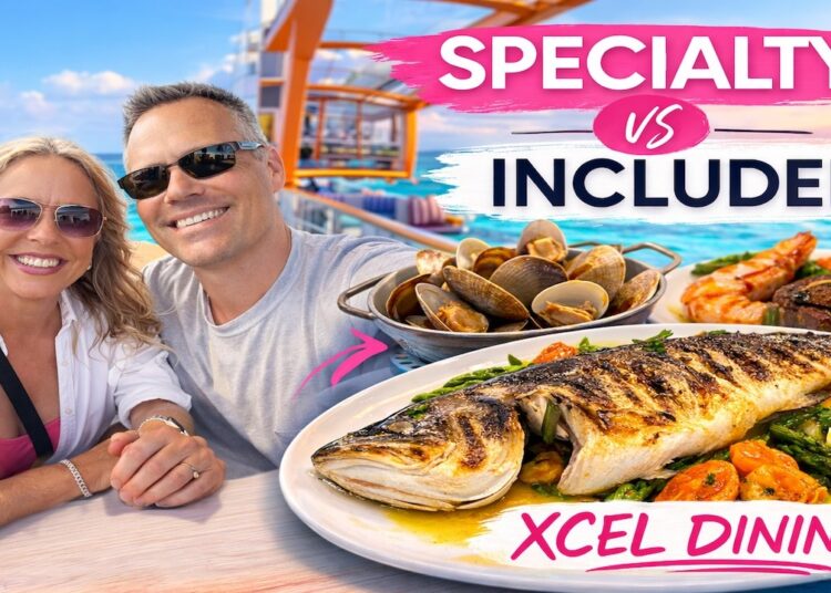 Celebrity Xcel Food Tour – Is Specialty Dining Worth It??