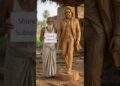 KGF Rocky Bhai Wooden Statue Making | Ultra Realistic Wood Carving Art