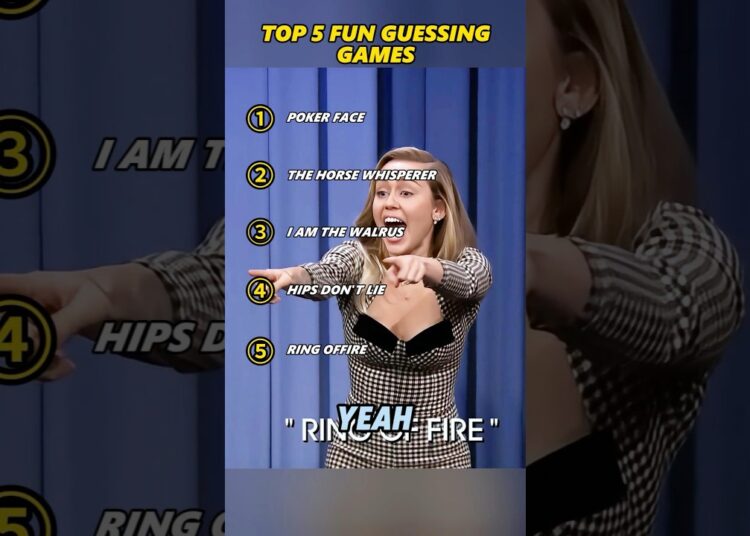 Top 5 Fun Guessing Games #youtube #funny #celebrity