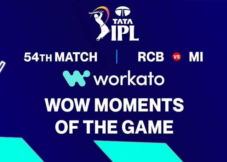 Highlights: 54th Match, Royal Challengers Bengaluru vs Mumbai Indians | TATA IPL 2026