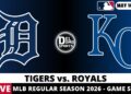 DETROIT TIGERS VS KANSAS CITY ROYALS ⚾️ MLB Game Score Radio Play-by-Play