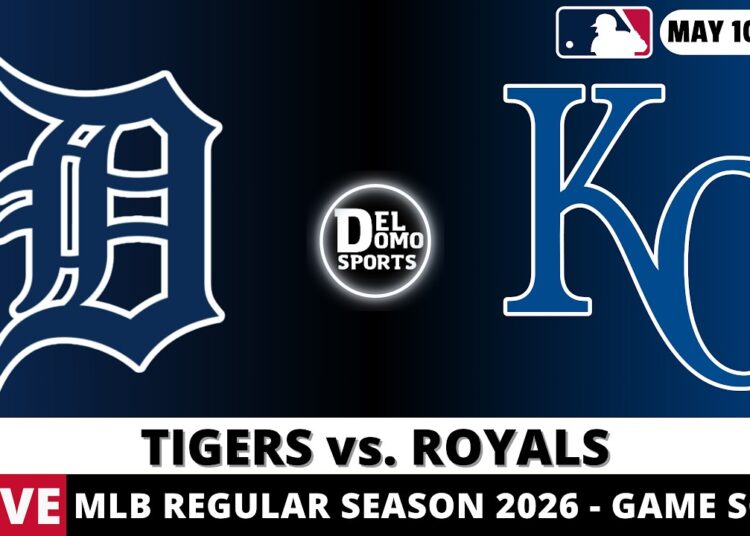 DETROIT TIGERS VS KANSAS CITY ROYALS ⚾️ MLB Game Score Radio Play-by-Play