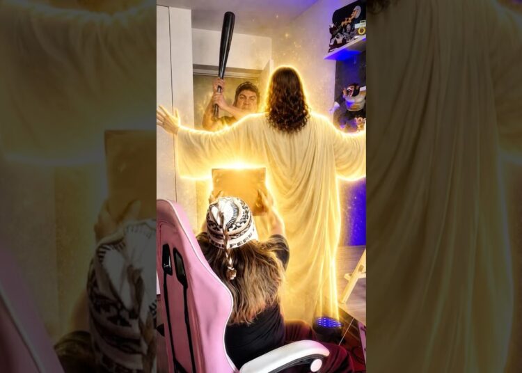 😱Dibujo a Jesús y me salva ❤️🙏🏻 #artist #jesus