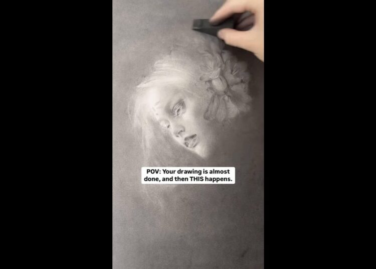 Ever had a disaster like this while drawing? Share your artist story so I don’t feel so alone…