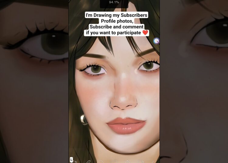 Drawing my Subscribers pfp ✨️#art #artdigital #ibispaintx #artist #drawing #shorts