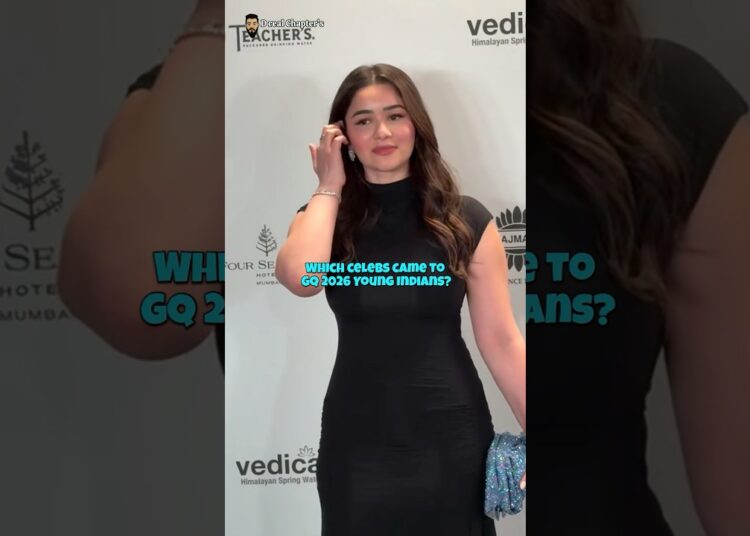 Celebrities at GQ Most Influential Young Indian 2026 #tamannaahbhatia #saratendulkar