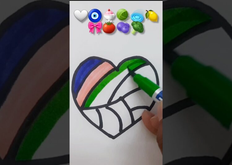 Creative Satisfying Art 🤍🧿🍨🧶🥏🍋🎀🍅🫐🥦#shorts #short #trending #art #youtubeshorts