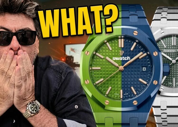 The SWATCH & AP Royal Pop is here!