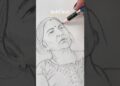 Sketching a lady – Model Study👩🏻‍🎨✏️ #art #artist #modelstudy #sketch #sketching