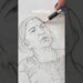 Sketching a lady – Model Study👩🏻‍🎨✏️ #art #artist #modelstudy #sketch #sketching
