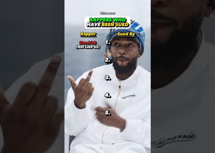 Rappers Who Got SUED by Other Artists?