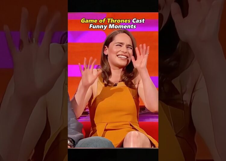 Game of Thrones Cast Funny Moments #funny #gameofthrones #kitharington #emiliaclarke #celebrity