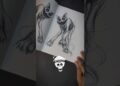 Drawing Catnap with thread. #howtodraw #art #drawing #artist #shorts