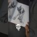 Drawing Catnap with thread. #howtodraw #art #drawing #artist #shorts