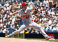 SAN DIEGO, CALIFORNIA - MAY 10: Kyle Leahy #62 of the St. Louis Cardinals pitches against the San Diego Padres during the first inning at Petco Park on May 10, 2026 in San Diego, California. (Photo by Meg McLaughlin/Getty Images)