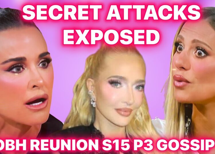 RHOBH Reunion S15 P3 Gossip | Dorit vs Kyle FINAL + PK’s $35M Secret + Teddi Mellencamp EXPOSED 🍵
