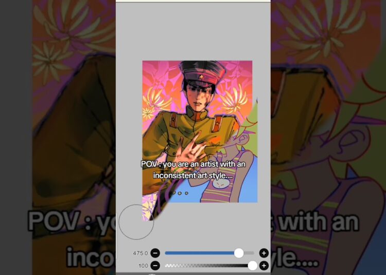 POV : You are an artist with an inconsistent art style…. #art #artist #artstyle #ibispaintx
