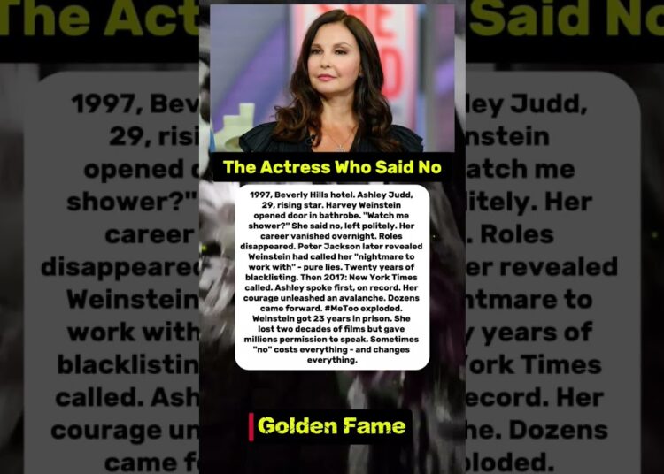 The Actress Who Said No. Ashley Judd. #shorts #celebrity #hollywood