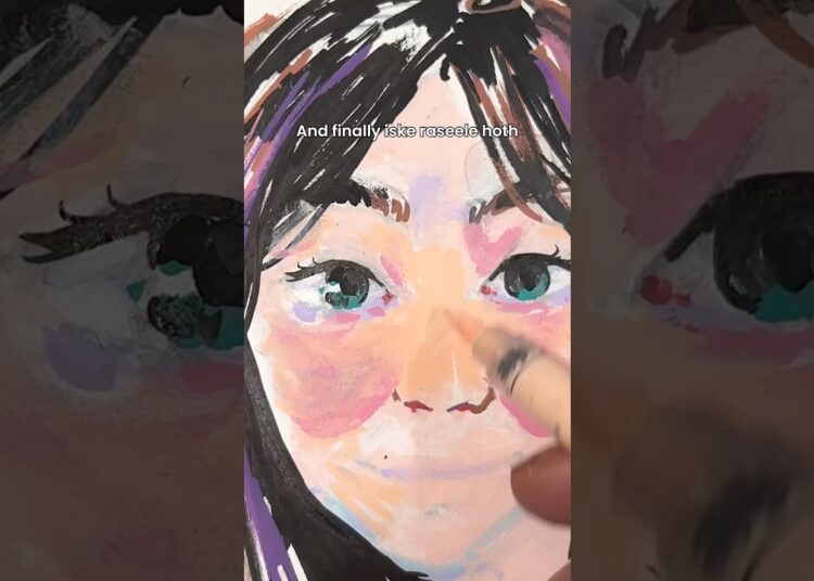 I HATE ACRYLIC MARKERS🤬 – #art #shorts