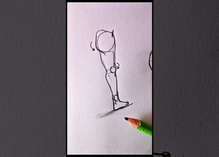 The “Hamstring Gap” separates pros from beginners 📉#foryou #drawing #art #shorts #howtodraw #sketch