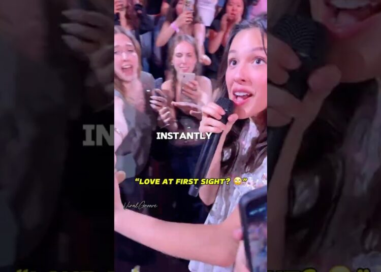 Olivia Rodrigo “Love at First Sight” 👁️❤️#celebrity