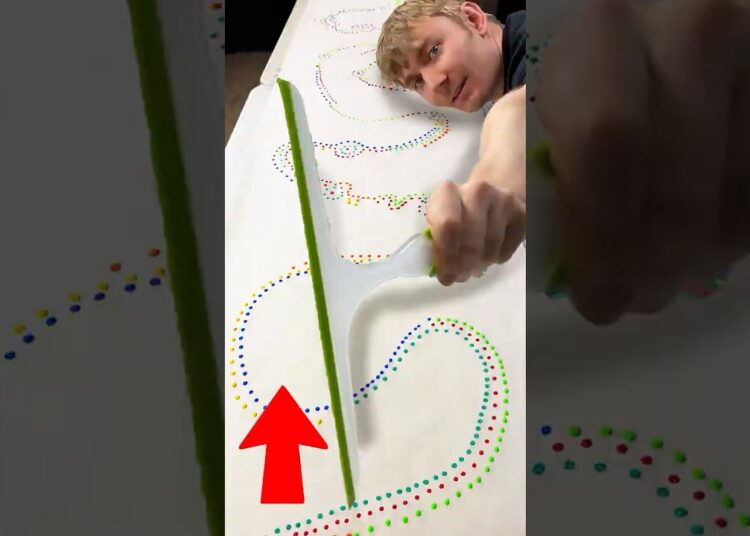 World’s Longest Squeegee Art