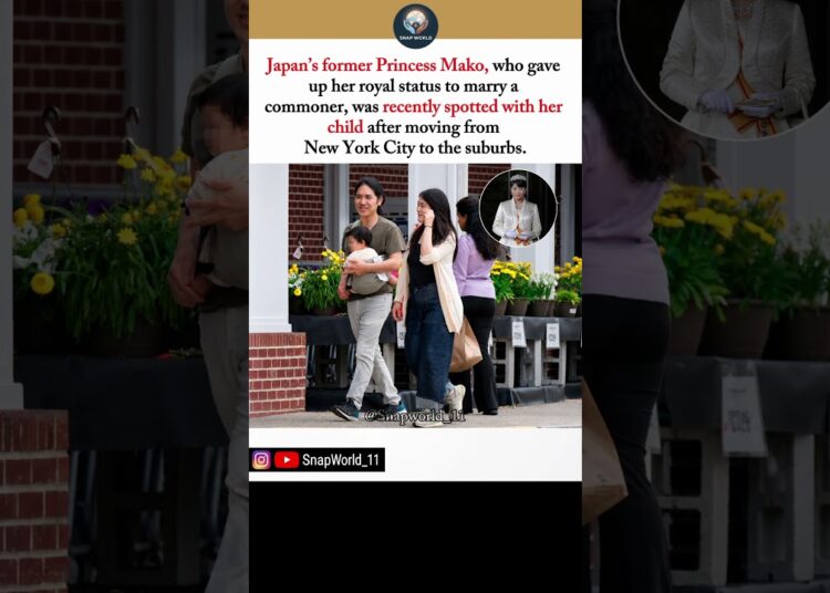 From Royalty to Reality: Mako Komuro’s Private Life After the Throne 😮 #japan #royalty #love