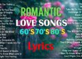 Greatest 80s 90s Love Songs Throwback 💖 Lyrics Romantic Old Love Songs Playlist 💕