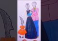 A cute family story is back 🍴🍽️🎨💕🤣 #art #colormixing #papercraft #draw #drawing #artist #usa