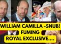 WILLIAM,CAMILLA & SNUB – LATEST #royal #princeharry #britishroyalfamily