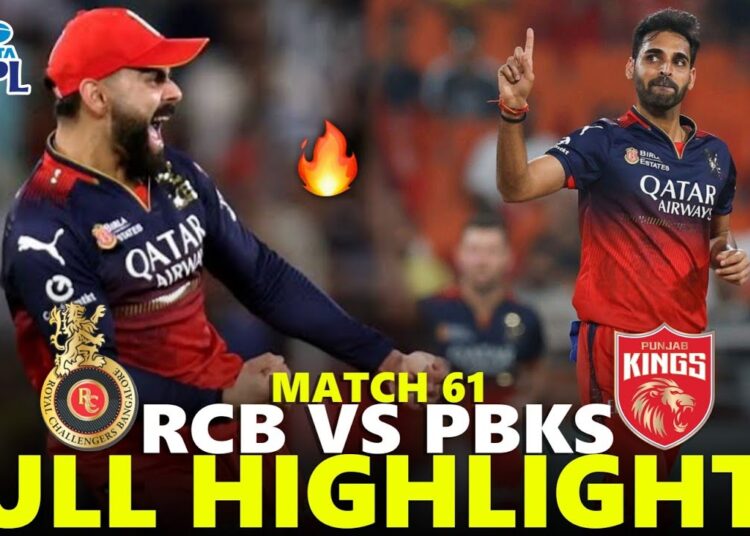 Royal Challengers Bengaluru vs Punjab Kings Full Highlights IPL 2026 Match 61 | RCB VS PBKS