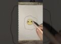 Simple Egg Drawing Tutorial 🥚✨ #Drawing #Art #Sketch  #Shorts #Artist  #Sketching #DigitalArt #egg