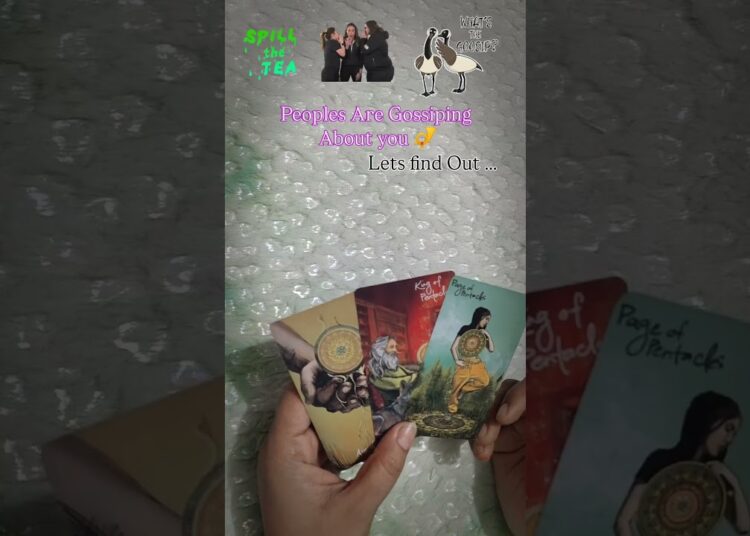 Gossips About you 🌼 #gossips #reading #youtubeshorts #nocontactreading #tarot #love