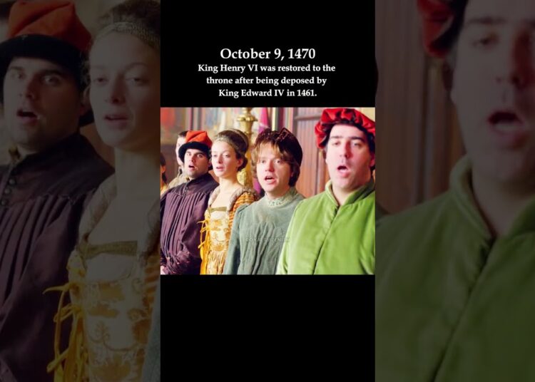 King Henry VI was weak and demented #royal #viral #shorts #royalty #history #king