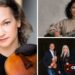 L-R (clockwise): Violinist Hilary Han (Photo courtesy of the artist);  Anoushka Shankar (Photo courtesy of the artist); the Penderecki Quartet (Photo courtesy of the artists)
